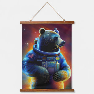 Tapisserie Suspendue Animal Astronaut Marche spatiale, Univers, espace,