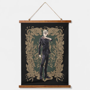 Tapisserie Suspendue Anime Draco Malfoy Cadre Ornate