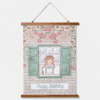 Anne of Green Gables Anniversaire Suspendu Tapisse