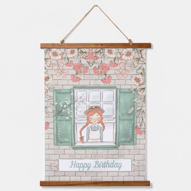 Tapisserie Suspendue Anne of Green Gables Anniversaire Suspendu Tapisse (Recto)
