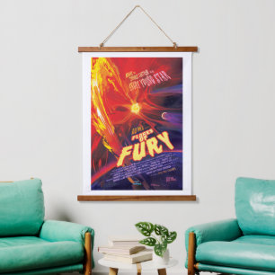 Tapisserie Suspendue Annonce De Film D'Horreur Sci-Fi, Flares De Furie