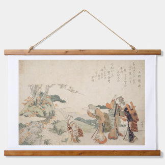Tapisserie Suspendue Antique Japanese Ukiyo-e Tapestry - Classical 