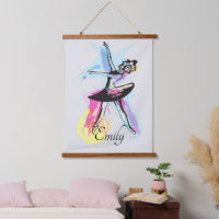 Aquarelle Ballerina Dancer Thème