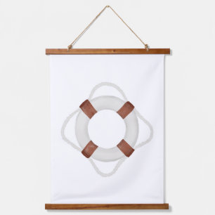 Tapisserie Suspendue Aquarelle Conserver la vie Décor nautique