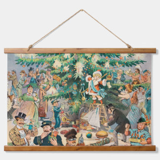 Tapisserie Suspendue Arbre de Noël (1902)