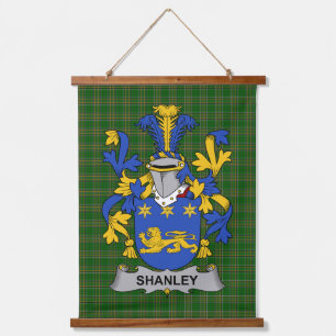 Tapisserie Suspendue Armoiries de famille Shanley ou McShanly d'Irlande