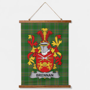 Tapisserie Suspendue Armoiries de la famille Brennan ou O_Brennan irlan