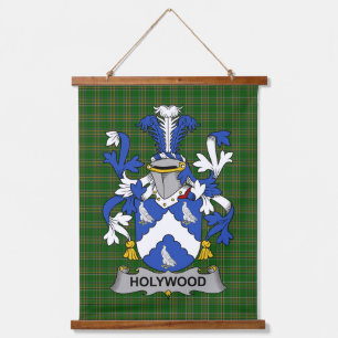 Tapisserie Suspendue Armoiries de la famille Irish Holywood Blason de f