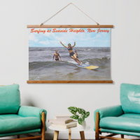 Art de surf vintage de Seaside Heights, New Jersey