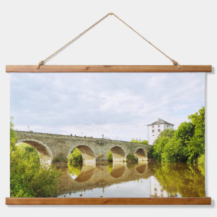 Tapisserie Suspendue Art du vieux pont de Limburg an der Lahn