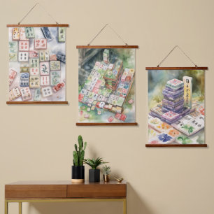 Tapisserie Suspendue Art Mahjong
