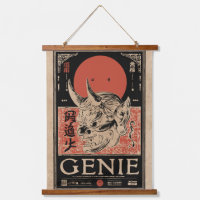 Art Masque Oni Japonais | Wabi Sabi Genie Design