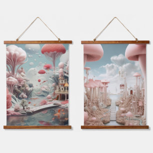 Tapisserie Suspendue Art surréaliste - Les paysages de rêve