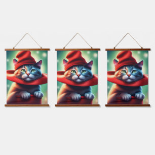 Tapisserie Suspendue assistant cat