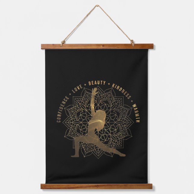 Tapisserie Suspendue attitude positive inspiration paroles positives (Recto)
