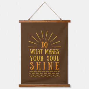 Tapisserie Suspendue attitude positive paroles inspirantes
