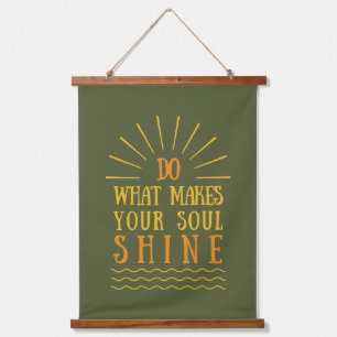 Tapisserie Suspendue attitude positive paroles inspirantes