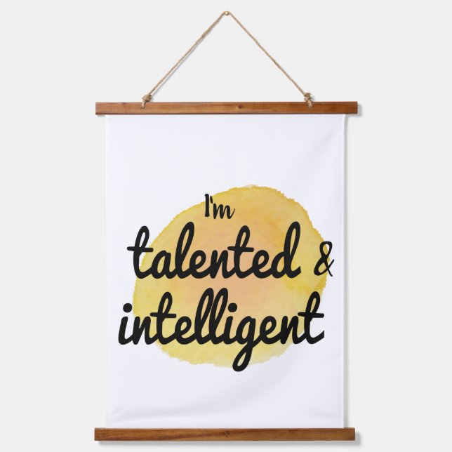 Tapisserie Suspendue auto-amour vibes positives affirmations pour l'aut (Recto)