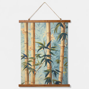 Tapisserie Suspendue Bambou style Chinoiserie
