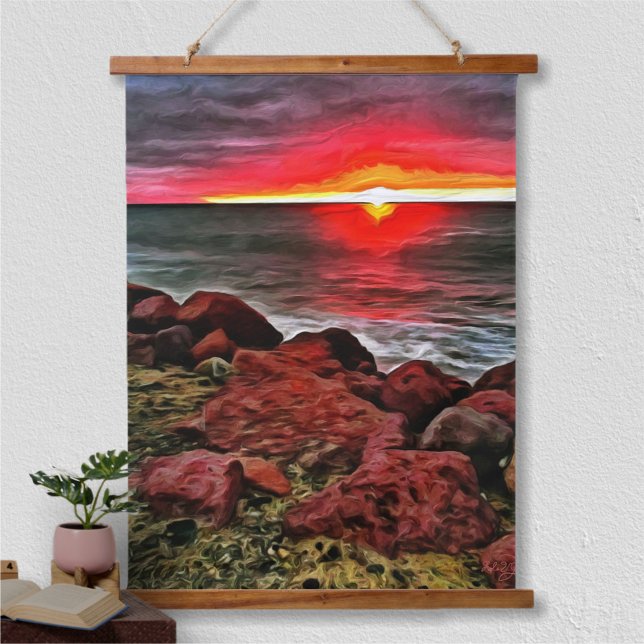 Tapisserie Suspendue Banderas Rocky Sunset 914 (Créateur téléchargé)