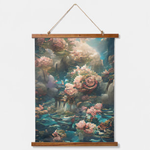 Tapisserie Suspendue Beau Imaginaire de rêve floral