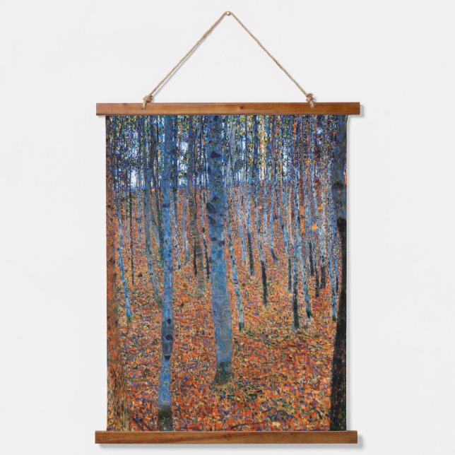 Tapisserie Suspendue Beech Grove, Gustav Klimt (Recto)