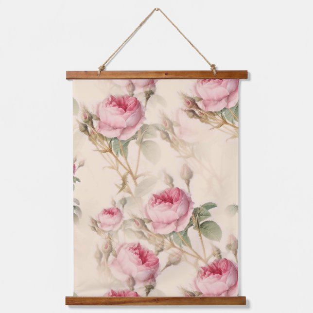 Tapisserie Suspendue Belle florale Vintage (Recto)