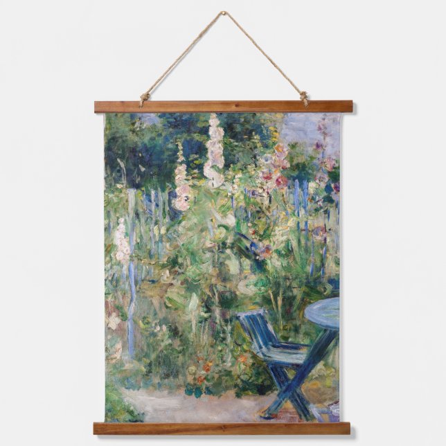Tapisserie Suspendue Berthe Morisot - Tremieres Rose (Recto)