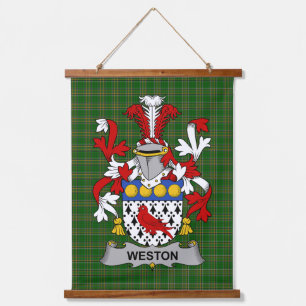 Tapisserie Suspendue Blason de famille de la veste irlandaise de Weston
