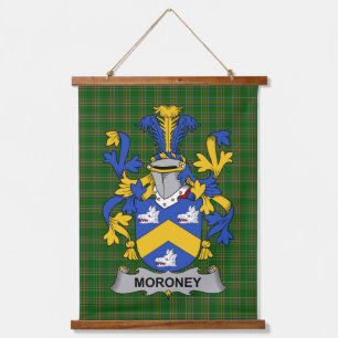 Tapisserie Suspendue Blason de famille Moroney ou O_Moroney Irlandais C