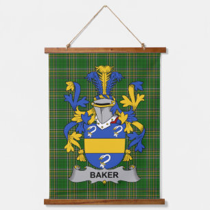 Tapisserie Suspendue Blason de la famille Baker irlandais