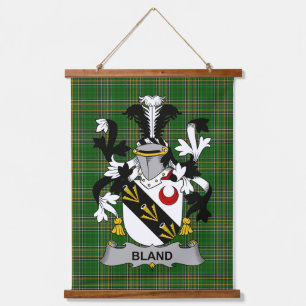 Tapisserie Suspendue Blason de la famille Bland irlandais