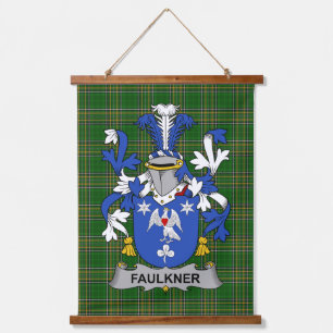 Tapisserie Suspendue Blason de la famille Faulkner irlandais