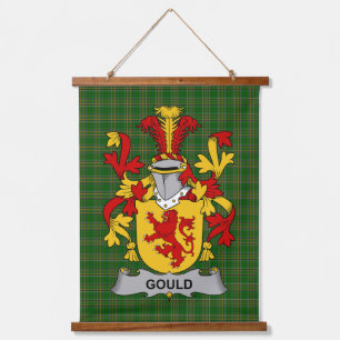 Tapisserie Suspendue Blason de la famille Gould irlandais