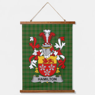Tapisserie Suspendue Blason de la famille Hamilton irlandais