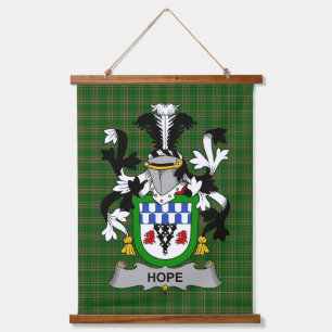 Tapisserie Suspendue Blason de la famille Irish Hope