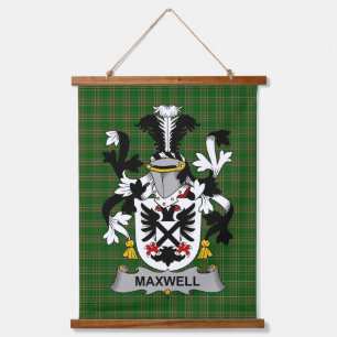 Tapisserie Suspendue Blason de la famille Maxwell irlandais