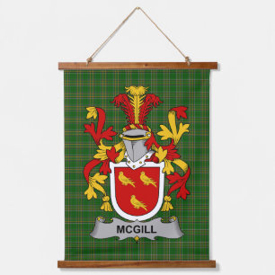 Tapisserie Suspendue Blason de la famille McGill irlandais