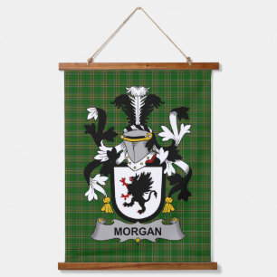 Tapisserie Suspendue Blason de la famille Morgan irlandais
