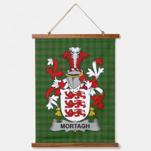 Tapisserie Suspendue Blason de la famille Mortagh ou O_Mortagh irlandai
