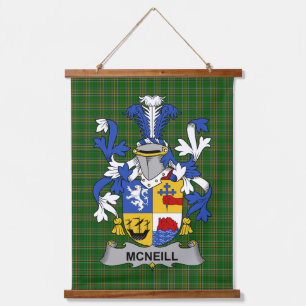 Tapisserie Suspendue Blason de la famille Neill ou McNeill irlandais Cr