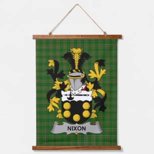 Tapisserie Suspendue Blason de la famille Nixon irlandais