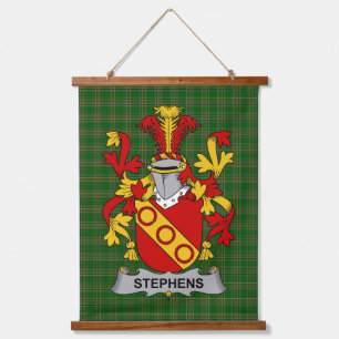 Tapisserie Suspendue Blason de la famille Stephens irlandais