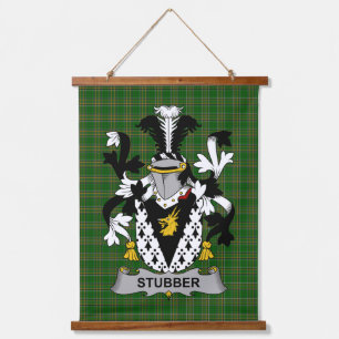 Tapisserie Suspendue Blason de la famille Stubber irlandais
