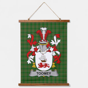 Tapisserie Suspendue Blason de la famille Toomey ou O_Twomey irlandais