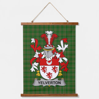 Tapisserie Suspendue Blason de la famille Yelverton d'Irlande Crête de