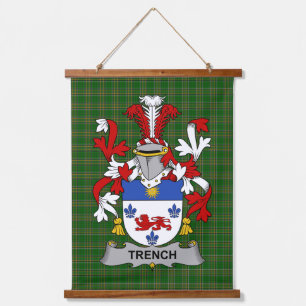 Tapisserie Suspendue Blason Irlandais Trench Armoiries Famille