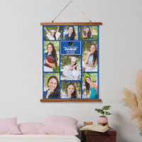 Bleu Graduate Photo Collage Moderne 2025 Graduatio