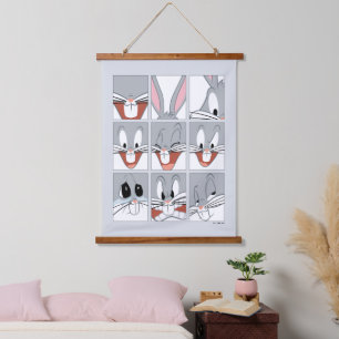 Tapisserie Suspendue Blocs d'expression BUGS BUNNY™