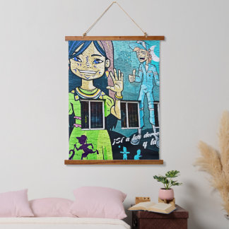 Tapisserie Suspendue Bogotá Street Art